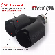  Exhaust Muffler Tips Tail Exhaust Pipe for BMW M Series Rear Bumper Carbon Fiber 304 Stainless Dual Exhaust Tip