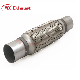  Best Quality Exhaust Flexible Pipe with Inner Braid and Nipple