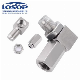  Oxygen Sensor Expander Connector Screws 90 Degrees Universal Mini Catalytic Converter