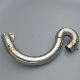  Motorcycle Exhaust Muffler Intake Pipe Stainless Steel Manifold Exhaust Header