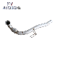  China Factory VW Mk7 3 Inch Stainless Steel Exhaust Downpipe