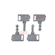Dahai Japan Key-Ignition 15271326 for Terex Tr100 Parts