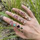  Fine Jewelry Natural Stone Ruby Distributor 925 Sterling Silver Couple Gold Plated Topaz Heart Adjustable Gemstone Butterflys Moonstone Initial Zircon Rings