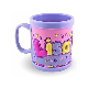  Plastic Drinking Mug Custom Soft PVC Mugs Cartoon 3D Personalized 3D Name Rubber Mug for Kids