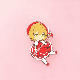  Kawaii Metal Enamel Pin Custom Cartoon Anime Pin Hard Lapel Badge Hard Soft Enamel Pins