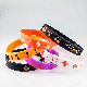  China Manufacturer Custom Halloween Party Gift Trick or Treat Rubber Bracelet
