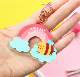  Custom Printed Acrylic Keychain Cute Lion Key Chain Charm Kawaii Keychains Accessories Animal Acrylic Anime Keychains