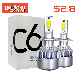 Wholesale High Power C6 Car LED Headlight Auto Lamp H1 H3 H11 H13 9007 9005 9006 Hb3 Hb4 5202 H4 H7 Auto Light 72W 8000lm