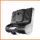  Simultaneous Recording Three Cameras 4inch 3 Lens Car DVR 1080P Auto Camera