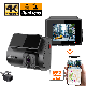  2.0 Inch Car Dash Camera 4K Dashcam Car Black Box Dual Camera Front 4K Rear 1080P Car DVR with WiFi and GPS APP Doble Camera Car Camera 4K Dash Cam