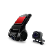  Wemaer Front and Rear Two Way Dual Lens Recording Auto Electronics Night Vision Colorful HD Rear View Assist Car Dash Cam