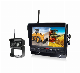  7inch 2CH Wireless Monitor Dash Camera with Backup Camera for Camper/Semi Truck/Pickups/Wheel RV/Trailer/Car/Sedans/Caravan/Motorhome/SUV
