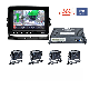  360 Degree Bird View System Car DVR Record Panoramic View All Round Rear View Camera System