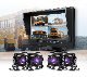  Wemaer OEM Bus Truck Car Monitor Road Safety Guard Camera for Car Mini Recorder 10.1 Inch Voice Control Four-Channel Monitoring Appliance