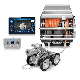  360degree Rotate PTZ Sewer Crawler Drainage Equipment Pipe Camera