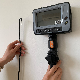  Snake Industry Inspection Endoscope Inspection Camera with 2m Testing Cable 4.5 Inches LCD 2-Way Articulation
