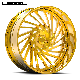 Lsgzl Golden Forged Wheels Aluminum Alloy Deep Lip Dish Hub manufacturer