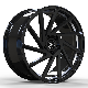  Monoblock 1 Piece Forged Wheels Directional Aluminum Matte Black for Passenger Luxury Car Rims