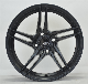  Thin sopke casting alloy wheel with black machine face