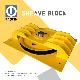  High Bearing Capacity JIS S45c Steel Guide Forging Pulley Crane Sheave Block for Crane Equipment, Port Equipment, Oil Drilling Rig