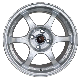  Alloy Wheel Silver Machine Customized Rims 15 Inch 4X100-114.3