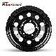  High Quality 4X4 Offroad Steel Wheel for 17X7 Black SUV Wheels