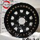  15X10 Steel Wheel Rim Imitation Beadlock 4X4 Wheels and Tyres Modualr Steel Gloss Black Rims Custom Wheels PCD 6X139.7 CB 110mm D-Hole