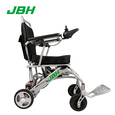8" Rear Wheels with Shork Absorption Electric Wheelchair
