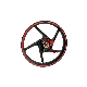  18 Inch 2.5 Aluminum Alloy Integrated Wheel Drum Front Steel Rim Front Wheel for Electric Motorcycle