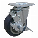  Wholesale High Quality 4 Inch Industrial Rubber Solid Caster Wheel