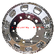  Alloy Aluminum Polished Forged 22.5X9.0 Bus Truck Wheel with Customized Wind Holes