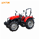 Mountain Area Use 60 Horse Power Tractor 4 Wheel Drive with Cabin Tractor with Loader and Backhoe
