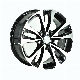 Black Machine Face Car Wheel 15 16 Inch Alloy Wheels manufacturer