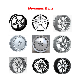  Size 20 21 22 23 15 14 16 17 18 19 Inch New Alloy Mercedes Benz Wheels with PCD 5X112, 100-114.3, -130 for Rim Replacement