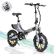 Foldable Ebike 300W Hub Motor Electric Bike Folding Electric City Bicycle manufacturer
