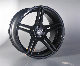  17inch Black Machine Spoke Alloy Wheel Rim Rim Aftermarket Wheels