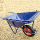  60L Heavy Duty Construction and Garden Tool Metal Wheel Barrow