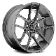  1 Piece Monoblock Forged Wheels Gun Metal for BMW Audi Aluminum Alloy Car Rims