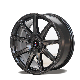  17X7.5 Aftermarket Full Matte Black Alloy Wheels