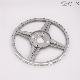  Custom Service High Strength Aluminum Zinc Alloy Die Casting Steering Wheel / Steel Wheel
