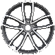  Auto Parts 17 Size Black Machined Face Aftermarket Casting Aluminum Wheels