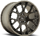  2-PC Forged Alloy Gun Metal Silver Wheels for Camaro 911 X6 Car Rims 18 Inch PCD 5X112 5X120