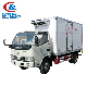 Refrigerator 4*2 Capacity Light Freezer Fish Vegetable Transport Box Refrigerator Truck Ice Cream Van Mobile Food Cooling Trucks