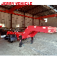  Best Price Coal/Mine Loading Two Flatbed Double Link Mongolia Container Trailer Low Boy Dolly Lowbed Truck/Semi Trailer