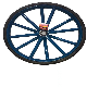  Wholesale Site Wheelbarrow Tire 18 × 300 Solid Wheels Labor Car Truck Bucket Frame Rickshaw Steel