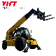 4 Ton 17 Meters Telescopic Boom Forklift with USA Diesel Engine Vift Brand Telescopic Fork Loader