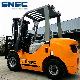 Diesel Forklift Fd25 Triplex 4.5 Meters Mast Truck