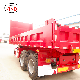  China Most Popular 40 Ton 50 Ton Side Tipper / Rear Dumper Semi Trailer 3 Axles Used Dump Truck Trailer Beds Tires for Sale