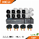  8 Channel 5MP Ahd DVR with 8PCS IR Starlight WDR 3dnr Full Color 4in1 Ahd Cvi Tvi IP Poe Camera DIY CCTV System