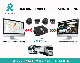  4 Channel HD Car DVR Camera Kit School Bus Tracking Device Vehicle GPS Mobile Tracker
